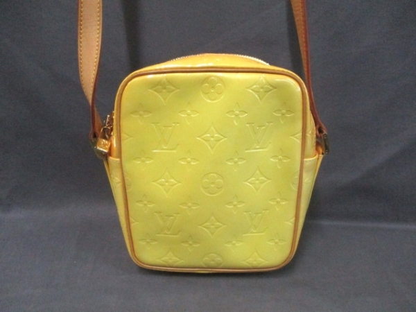ルイヴィトン LOUIS VUITTON バッグ ショルダーバッグ パテントレザー 