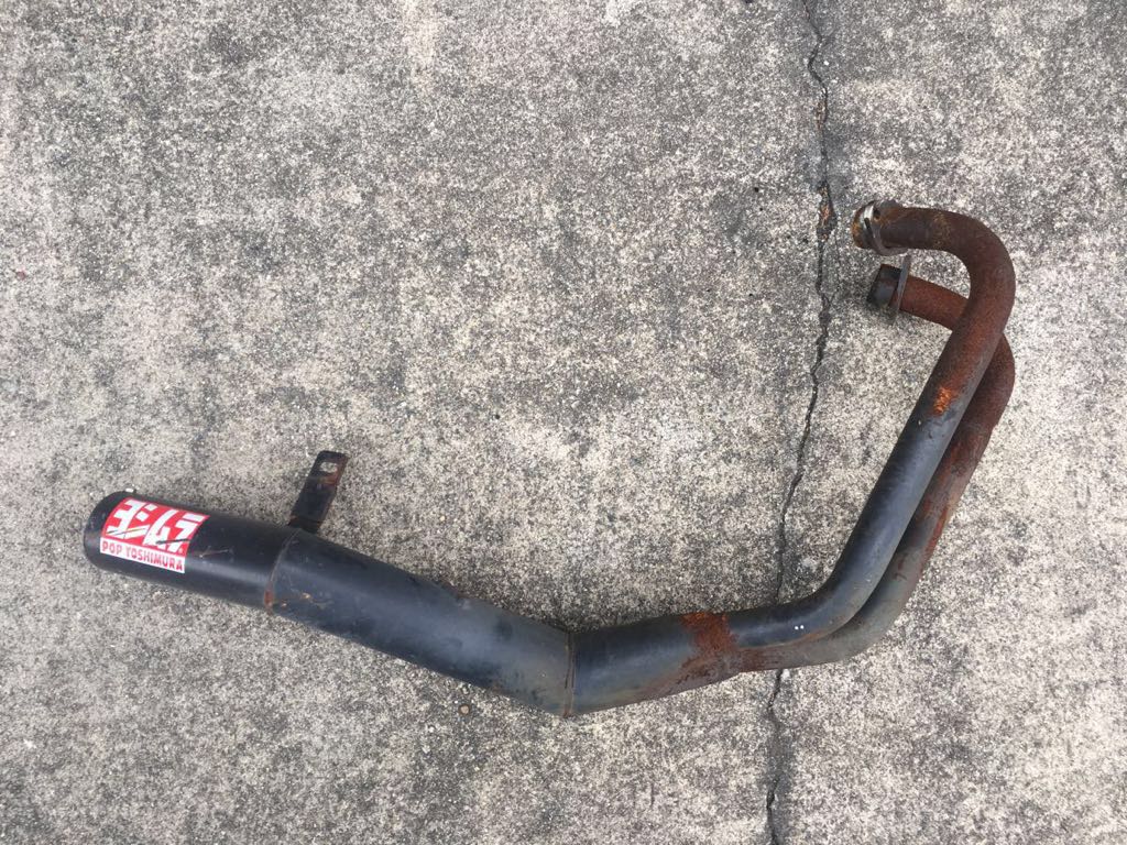 cb125t ワンオフ　集合管　jc06用 CB125t 集合管 ワンオフ品 cbx125 cb125 【公式通販】