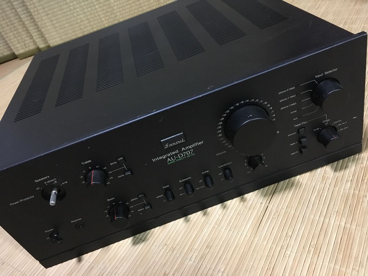 AU-D707 プリメインアンプ SANSUI サンスイ EXTRA 山水 AU-D707F 