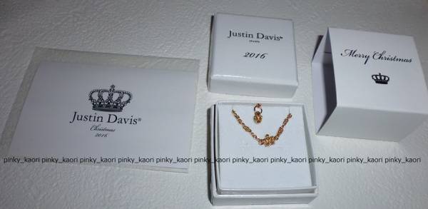 ジャスティンデイビスノベルティクラウンブレスレットゴールド新品JUSTINDAVIS