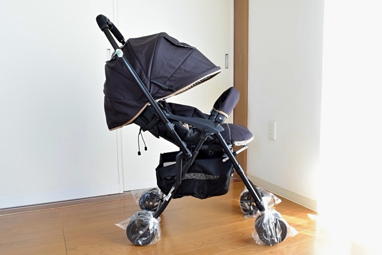 極美品☆ コンビ Combi ベビーカー メチャカル ハンディ エッグ 