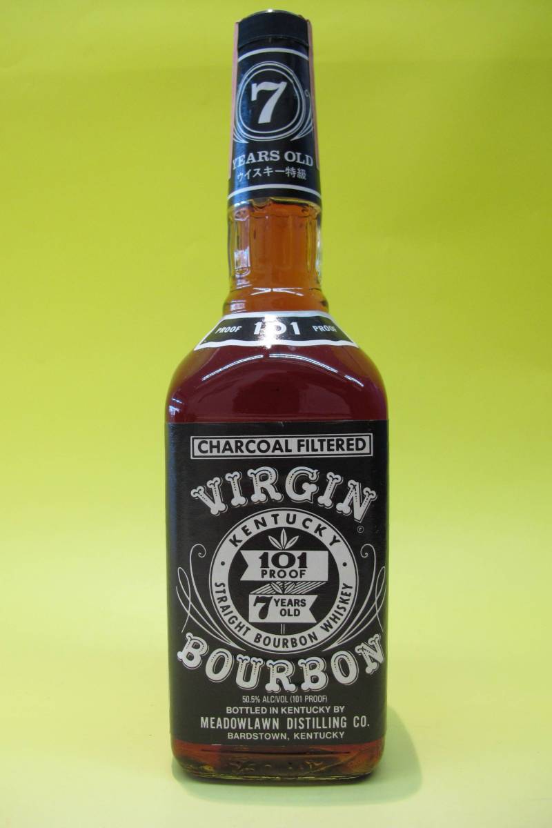 VIRGIN BOURBON ヴァージンバーボン 7年 バーボン ウイスキー 未開栓