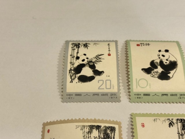 1973年 オオパンダ 6種完 中国切手 革14 100606H3-0607H-0□中国切手