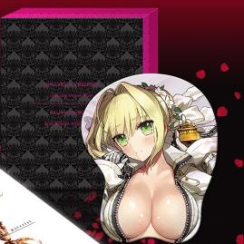 Fate/EXTELLA VELBER BOX　セイバーブライドおっぱいマウスパッド　未使用品　フェイト/エクステラ