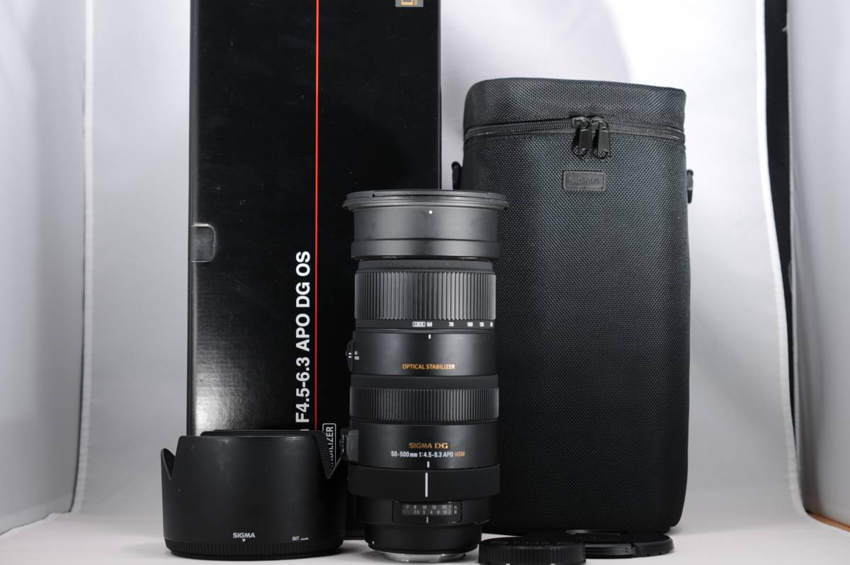 SIGMA SIGMA シグマ APO 50-500mm F4.5-6.3 DG HSM OS CANON SIGMA SIGMA シグマ APO 50-500mm F4.5-6.3 DG HSM OS CANON