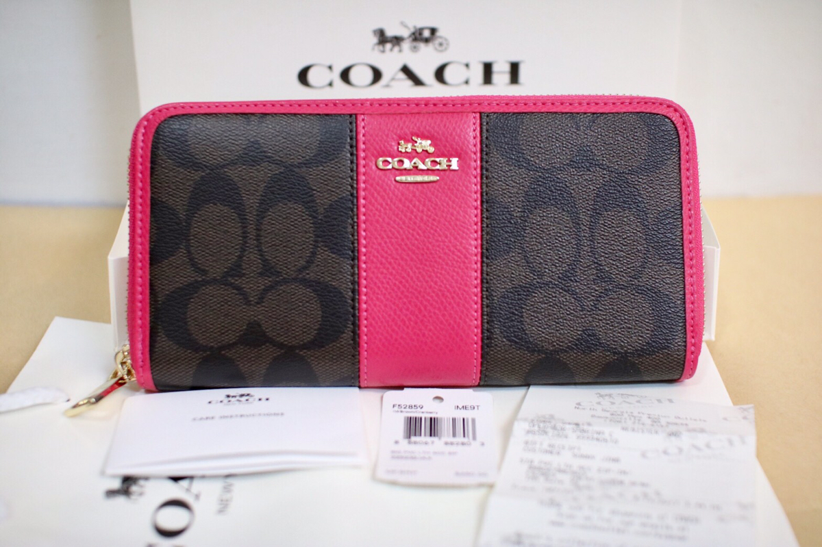 最後の1つ】COACH コーチ 長財布 新品 正規品 未使用 BRD F52859 
