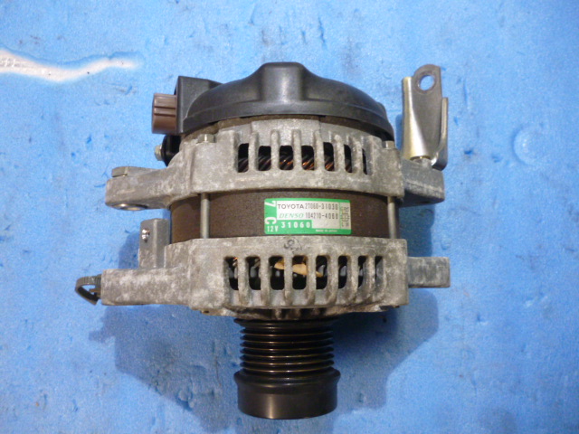 DBA-GRS182 クラウンアスリート 50th H17年 オルタネーター ASSY 走行6.3万km テストOK 27060-31030 デンソー 104210-4060 ダイナモ