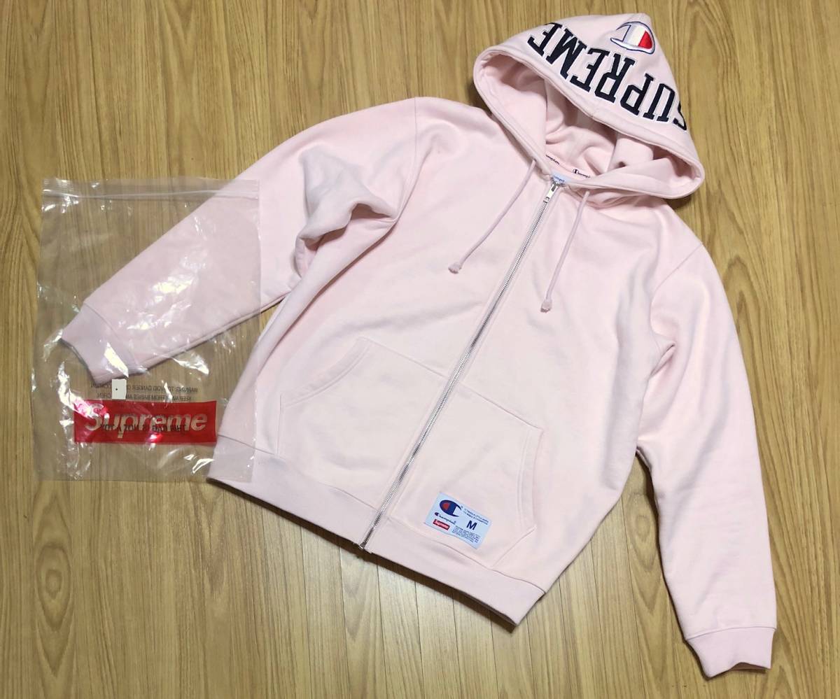 Supreme - Arc Logo Champion logo Zip Up champion arc Gem Sweat 