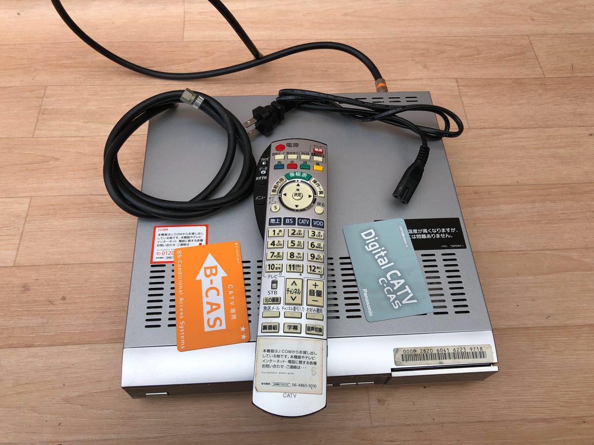 【専用】15種セット 調香3種セット パナソニック TZ-DCH1100 B-CAS/C-CAS付 CATVチューナー 動作品 E287