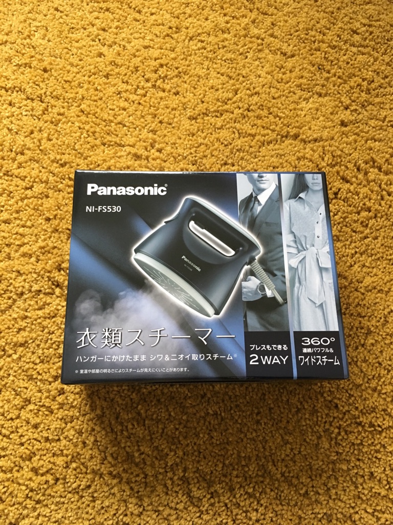 Panasonic NI-FS530 新品・未開封 パナソニック　衣類スチーマー　アイロン