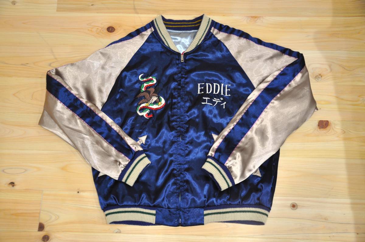 【最新作，HOT】 テーラー東洋/スカジャン/TAILOR TOYO/リバーシブル/刺しゅう/刺繍/ビンテージ/Mサイズ/虎/龍/鷹/富士山(Mサイズ)｜売買されたオークション情報、yahooの商品情報をアーカイブ公開 - オークファン 男性用