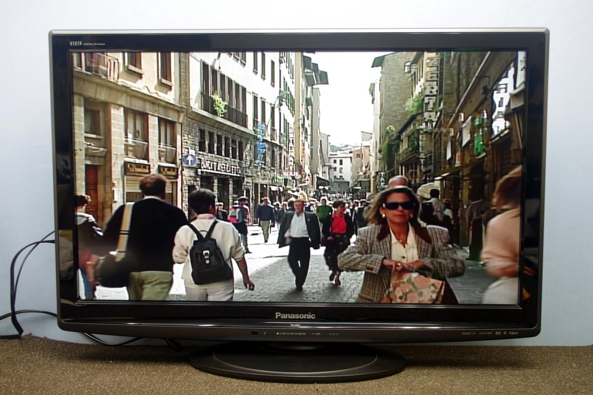 ⑫ パナソニック ビエラ 32V型 液晶テレビ TH-L32X1-K ☆ 2009年製