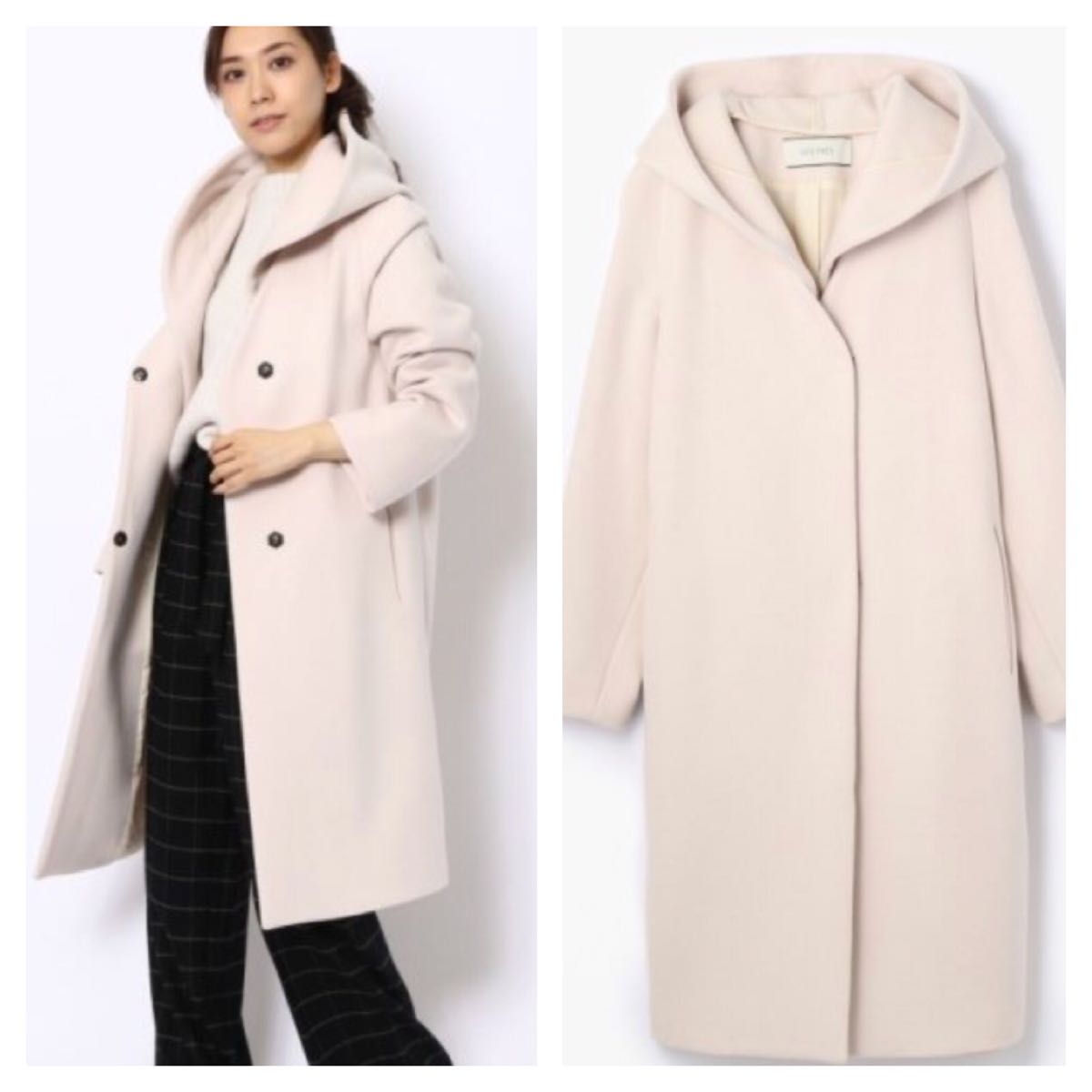 【全国無料，大人気】 16aw DES PERS デプレ ダブルフェイス ウールカシミヤ フーデットロングコート 36 定価64800円 トゥモローランド(デプレ)｜売買されたオークション情報、yahooの商品情報をアーカイブ公開 - オーク デプレ