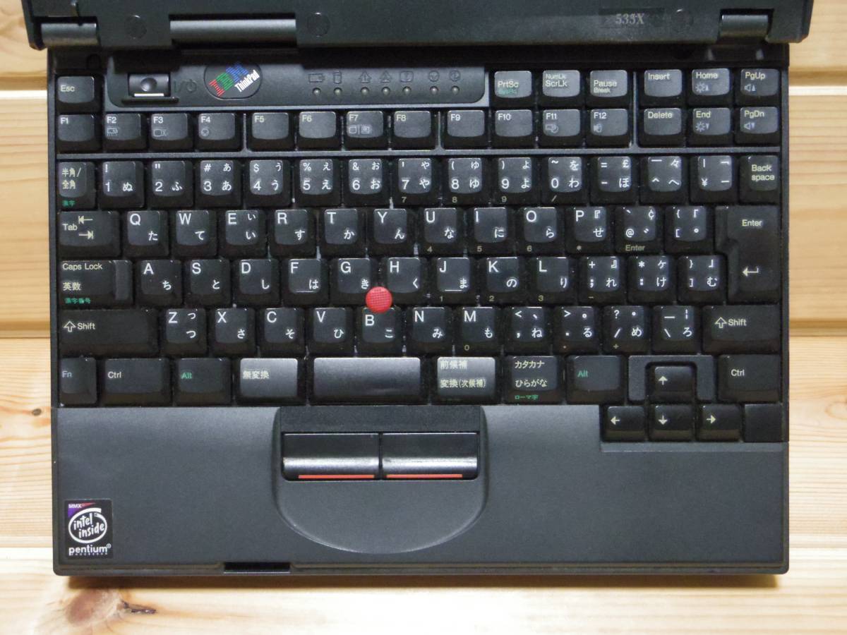 ThinkPad535X(2606-70J)改 Yahoo!オークション - IBM ThinkPad 535X