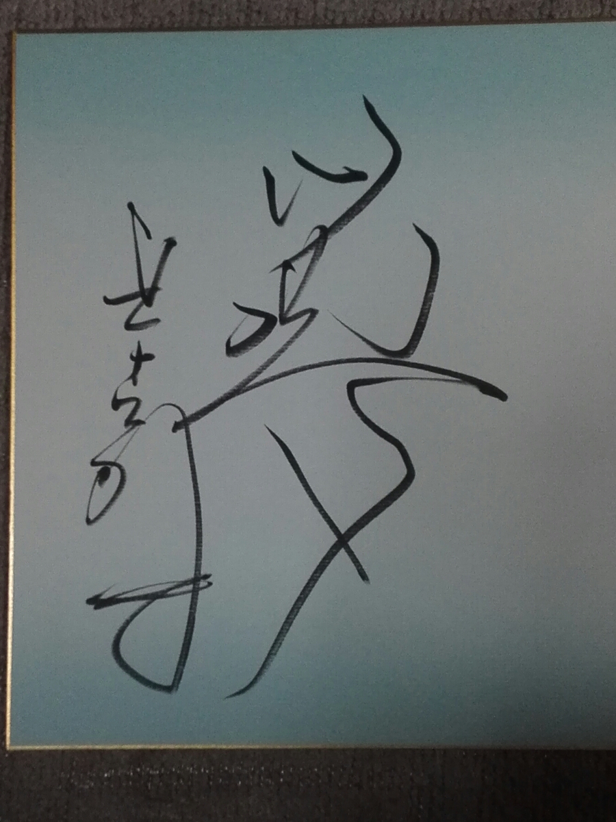 星野 楽天 星野仙一直筆サイン色紙 筆ペン 色紙の値段と価格推移は？