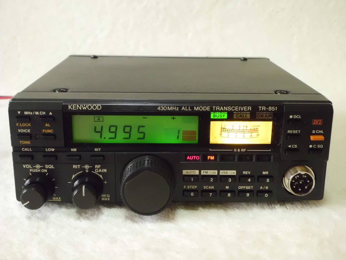 ケンウッド430Mオールモード…TR-851 ◇◇ KENWOOD 430MHz オールモード TR－851 ◇◇ 【公式通販】