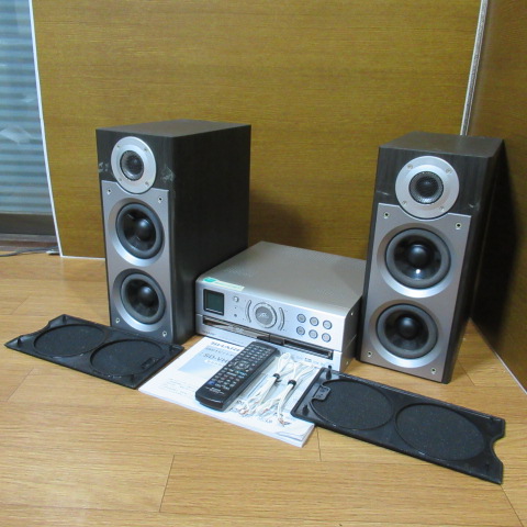 SHARP SD-VH90-S - DVD1ビットデジタルシステム ミニコンポ シャープ