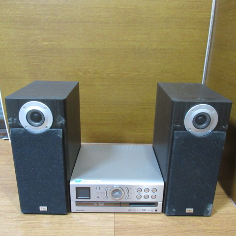 SHARP SD-VH90-S - DVD1ビットデジタルシステム ミニコンポ シャープ