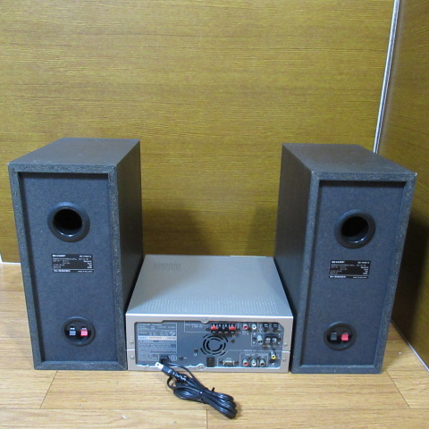 SHARP SD-VH90-S - DVD1ビットデジタルシステム ミニコンポ シャープ