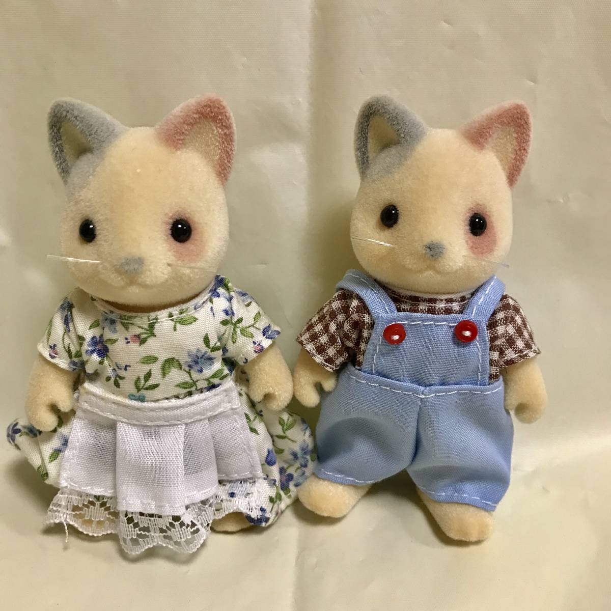 シルバニアファミリー ミケネコファミリー お父さん、お母さん、男の子 