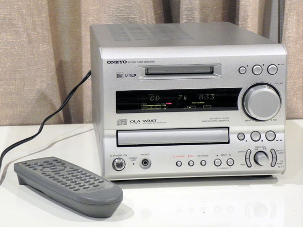 安い，新作 ONKYO オンキョー FR-X7 ワイドFM MDLP ベルト交換済み CD/MDチューナーアンプ(MDコンポ)｜売買されたオークション情報、yahooの商品情報をアーカイブ公開 - オークファン MDコンポ