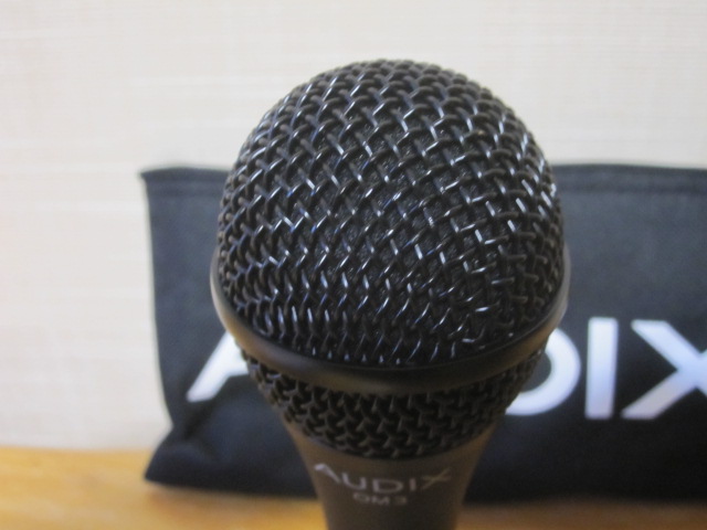 ☆中古 美品☆AUDIX ダイナミックマイク OM3 ハンドマイク