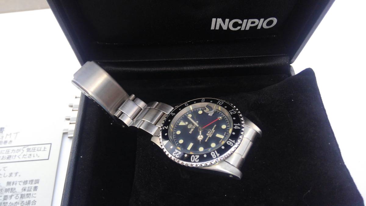 INCIPIO インキピオ・GMT 自動巻 【公式通販】