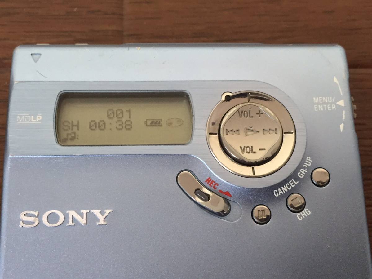 01-F434P【SONY/ソニー】WALKMAN ポータブルMDレコーダー MZ-N920