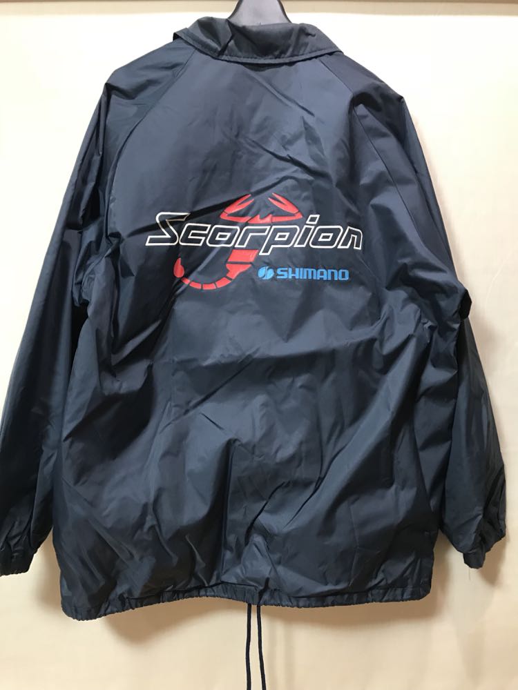SHIMANOスコーピオンジャケット SHIMANO Scorpion シマノ スコーピオン コーチジャケット サイズLL の