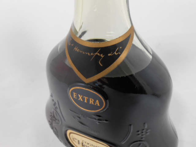 古酒 【未開栓】 Hennessy ヘネシー エクストラ 金キャップ グリーン