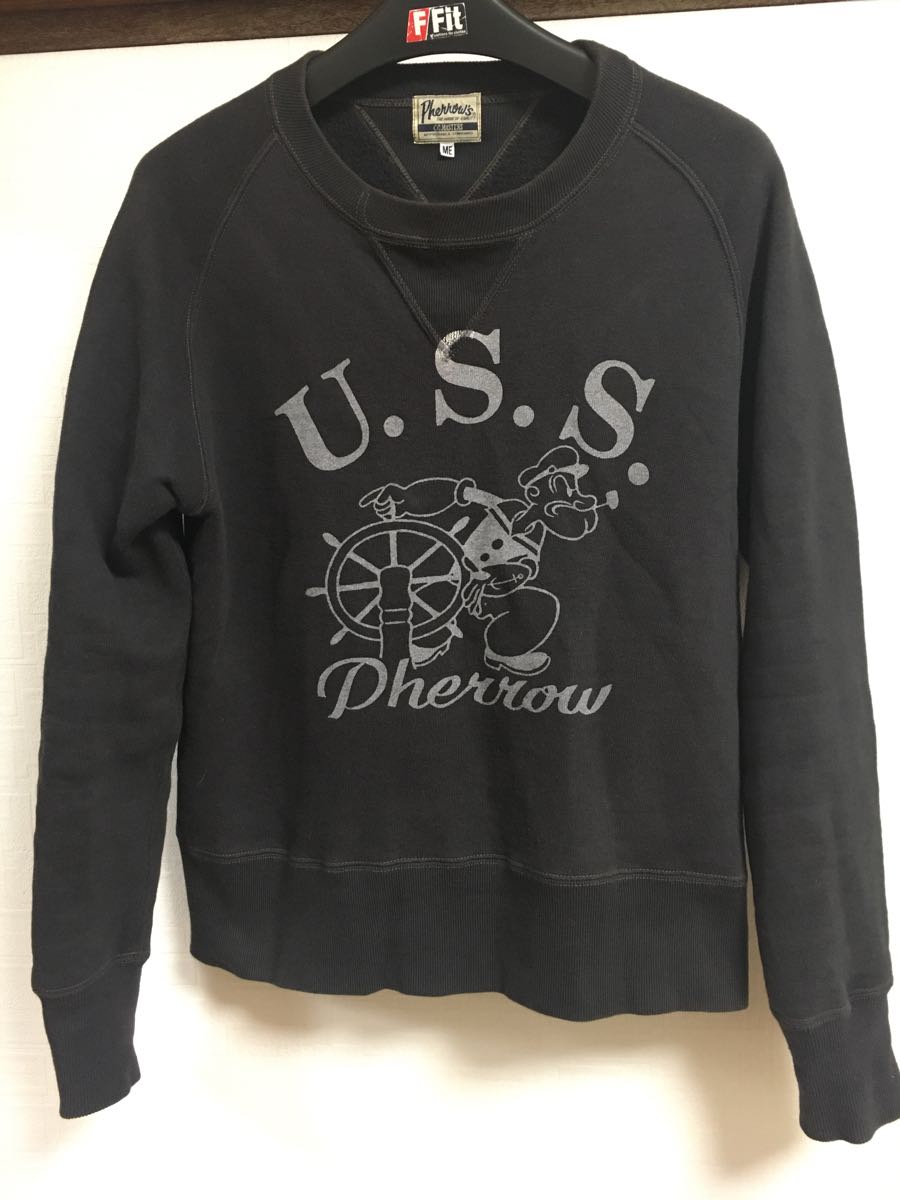  正規品 PHERROW'S フェローズ スウェット サイズM(スウェットシャツ、トレーナー)｜売買されたオークション情報、yahooの商品情報をアーカイブ公開 - オークファン トップス