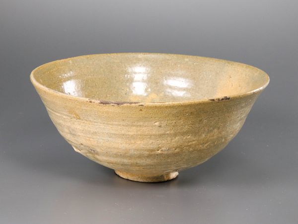 S943. 李朝時代 青磁 鉢 幅19.0cm 合箱 / 古陶磁古美術陶器