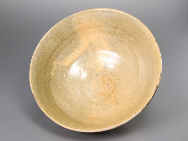 S943. 李朝時代 青磁 鉢 幅19.0cm 合箱 / 古陶磁古美術陶器
