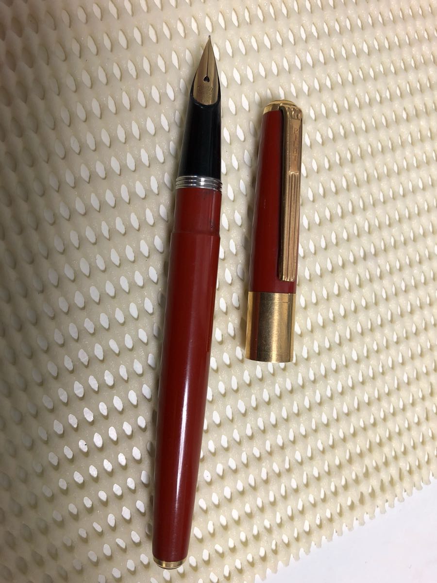 0235 オーバーホール済 レア 万年筆 パイロット PILOT 万年筆 R14K 14K