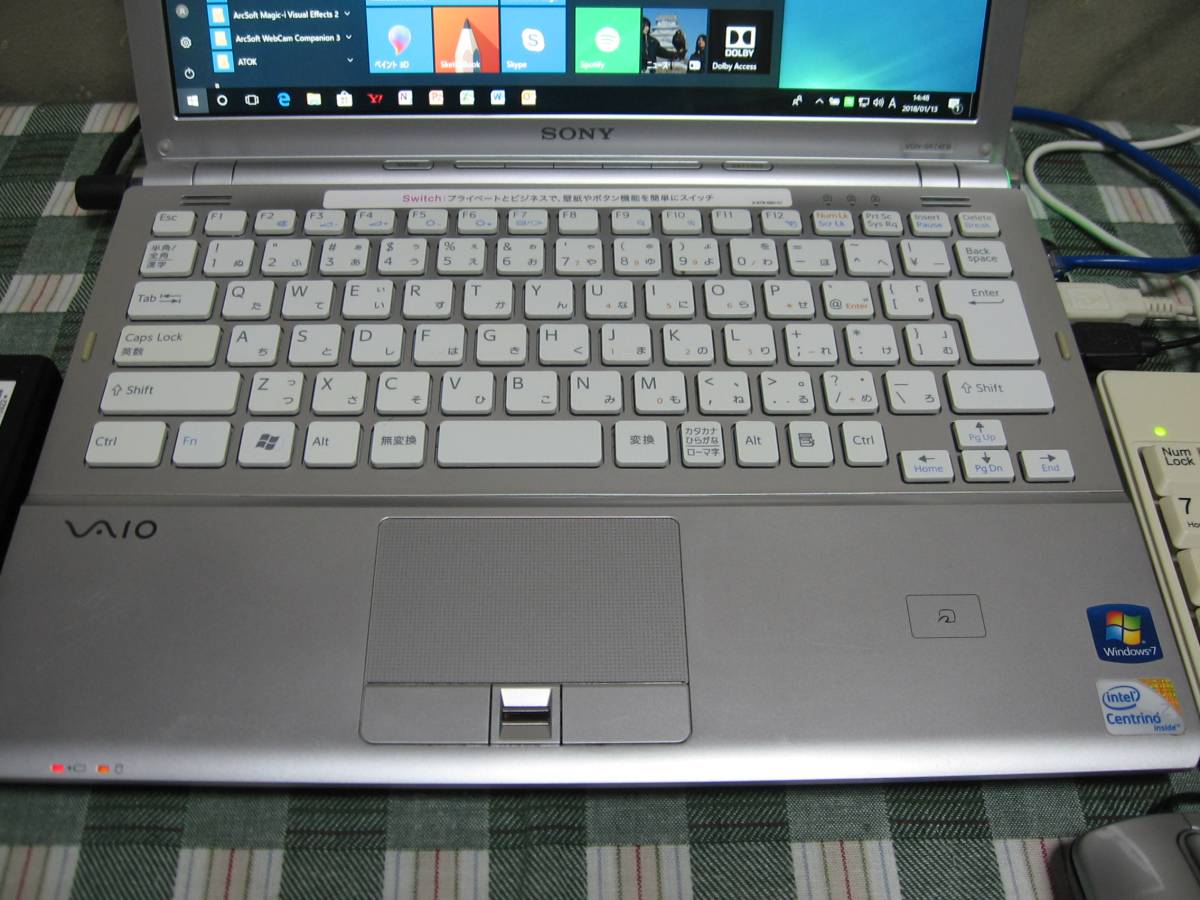 ノートPC SONY VAIO VGN-FW74FB ノートパソコン ワンオーナー