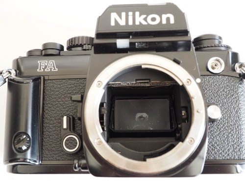 355□ニコンNikon FA ブラックボディ 動作未確認 Nikon ニコンFE2