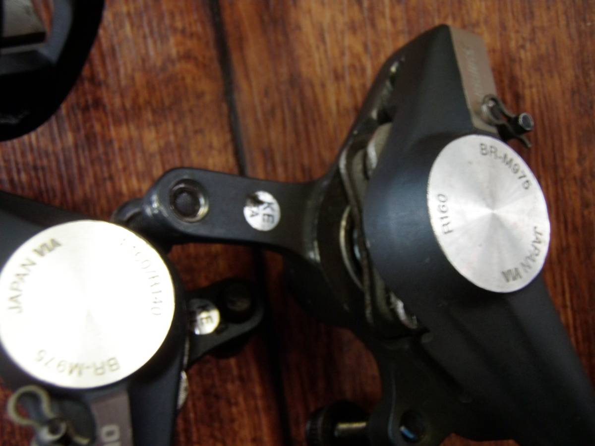 ◎シマノ shimano ＸＴＲ ディスクブレーキレバーBL-M975/キャリパーBR-M975 前後◎中古
