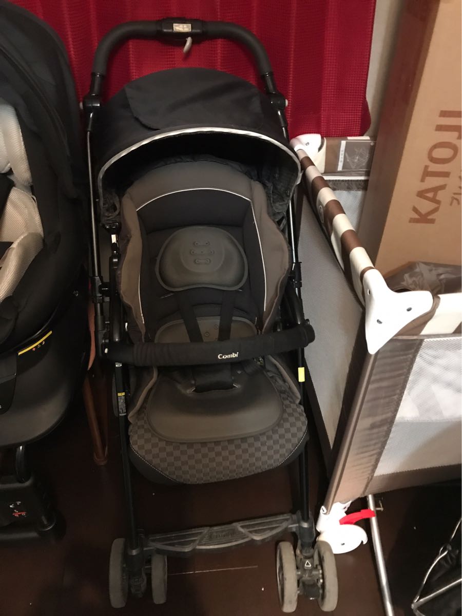 新品ベビーベッド出産準備セット電動ラック 回転チャイルドシートエールベベ ベビーカー コンビディアクラッセ バウンサー 抱っこ紐 など_6