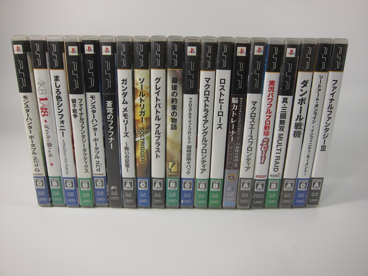 PSP ソフト 取説付 計73本 セット ジャンク 送料無料 2026年最新Yahoo!オークション ソフト -psp 全年齢 ジャンク Yahoo!オークション