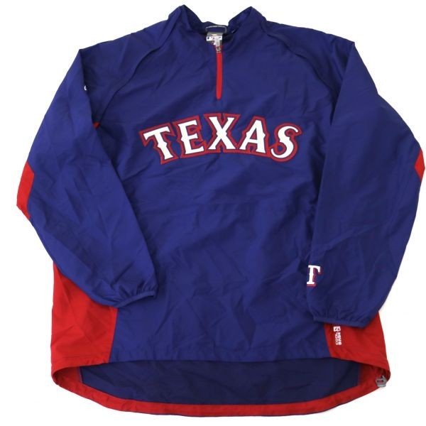 限定SALE，HOT Majestic マジェスティック MLB テキサスレンジャース 2WAYプルオーバージャケット 青系 XL 大きいサイズ E4112(コート、ジャケット)｜売買されたオークション情報、yahooの商品情報をアーカイブ公 大人用