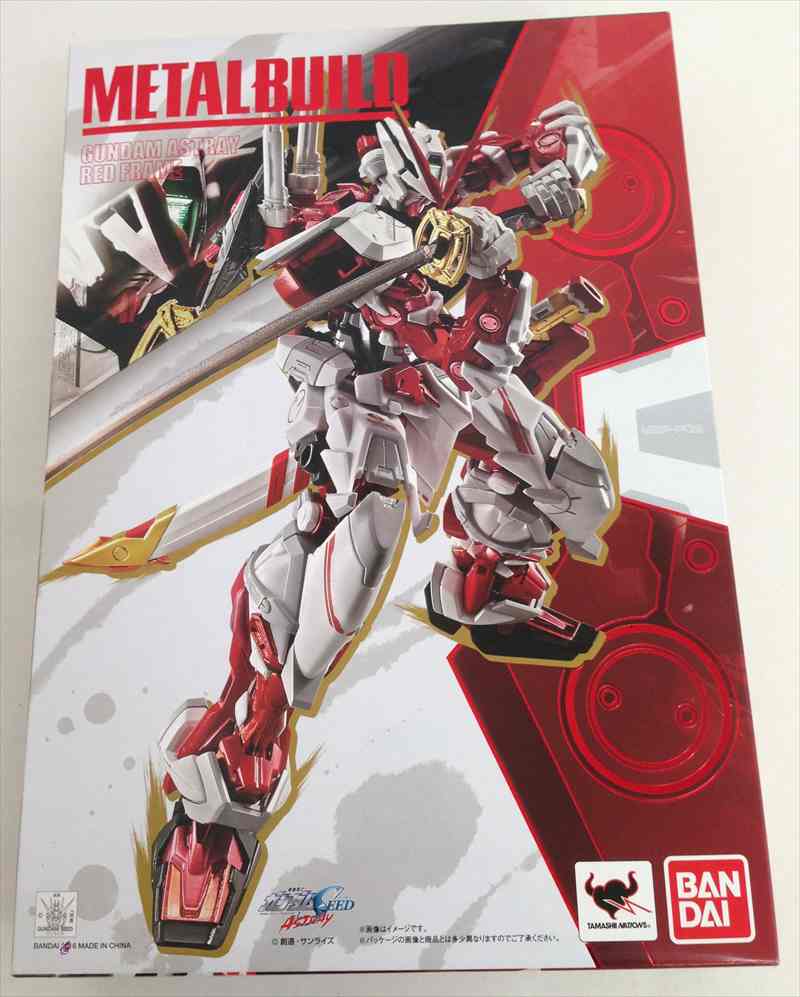 K080★METAL BUILD ガンダムアストレイ レッドフレーム美品/開封品 中古★