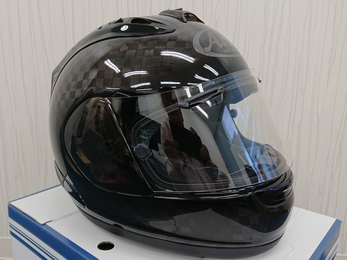 アライ RX-7 RC 最高級カーボンヘルメット 美品 XL 61-62㎝ 付属品多数