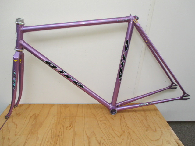 ■□トラック 競輪 NJS認定 ピストフレーム GIRO ジロ Used　□■