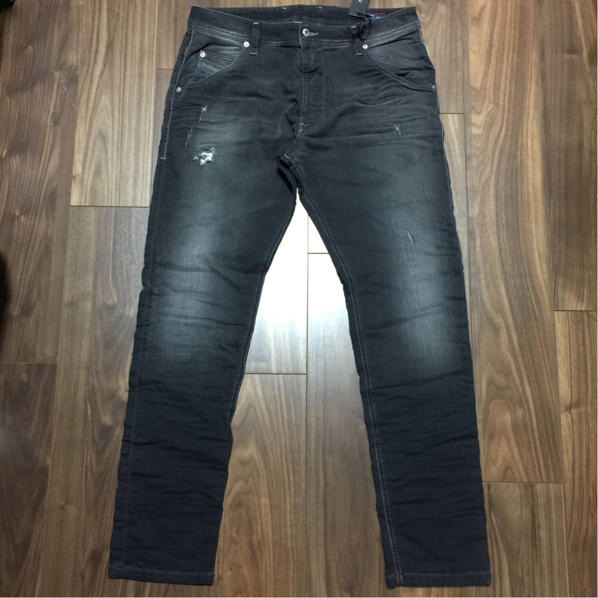 新品 ディーゼル ジョグジーンズ ブラックデニム JOGG JEANS KROOLEY 