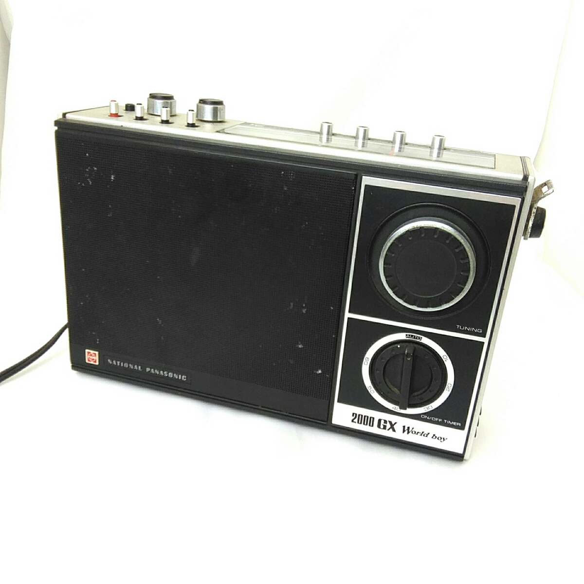 ジャンク品 三菱 トランジスタラジオ FIC-404 FM/MW/SW 3バンドラジオ