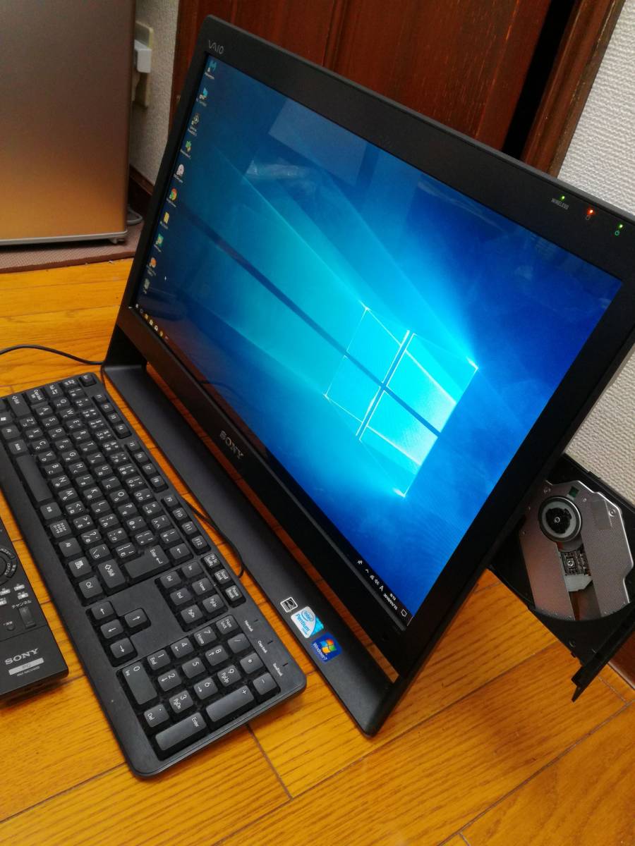 すぐ使える Sony Vaio PCG-11212N □Win10 21.5型 綺麗な液晶 店舗購入品