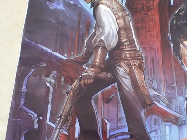 ポスター ニンテンドーDS 悪魔城ドラキュラ 奪われた刻印 クリア