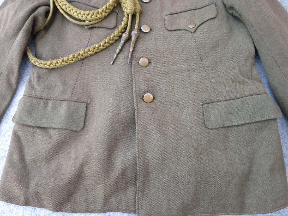 ○】日本陸軍！『将校：参謀大佐』・冬用：将校服上下（襟章/略綬バー