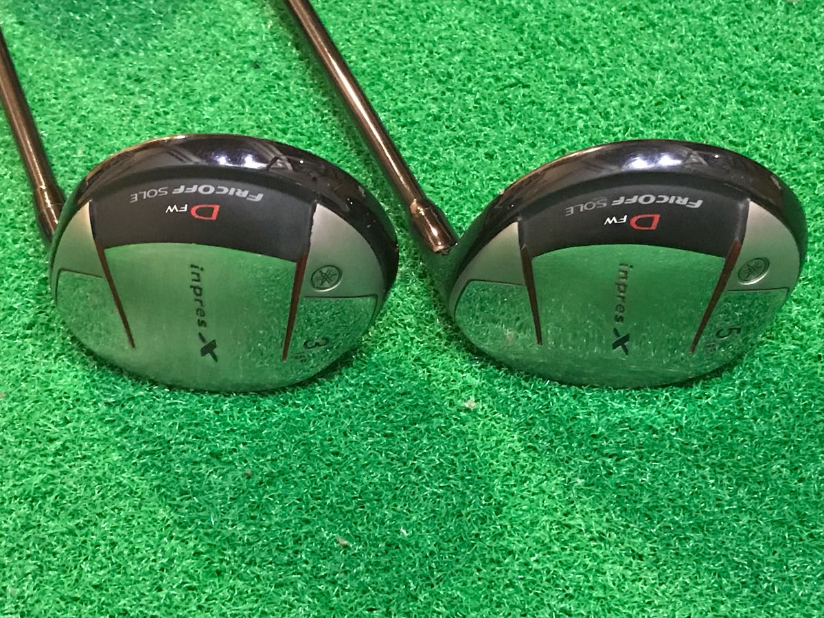ヤマハ D inpres フェアウェイウッド YAMAHA FW 5W Golf インプレスX 