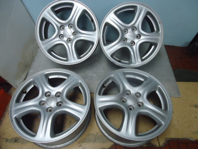スバル　純正ホイール　１６×６.５Ｊ　INSET５５ ◎ スバル純正アルミ 16x6.5J 100/5H 中古4本セット ◎ 【公式通販】
